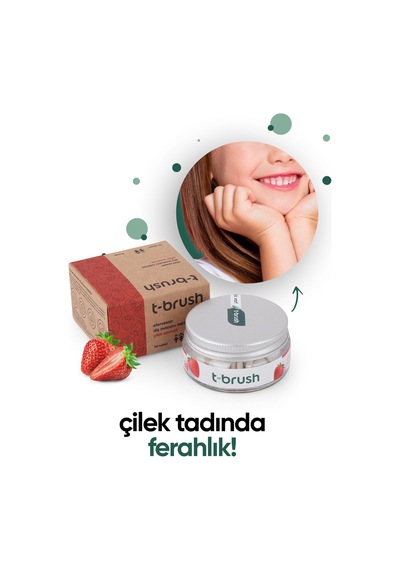Tbrush Çocuk Doğal Diş Bakım Seti - Mavi