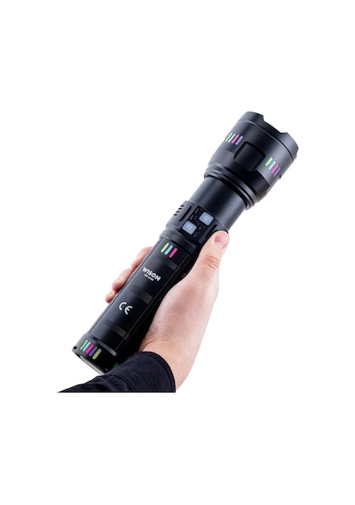 Wison Ws-1150 Uzun Menzilli 60 Watt 5500 Lümen Profesyonel Güçlü El Feneri Çok Renkli