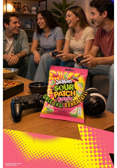 Kent Jelibon Sour Patch Karpuz 10 x 160 G