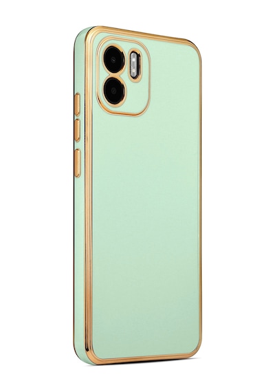 Thegencoo Redmi A1 Kılıf Tgco Bark Kapak - Açık Yeşil