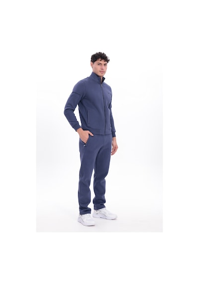 Rowinger 3 İplik Kalın Dokulu Parçalı Görünümlü Kapüşonlu Tam Fermuarlı Erkek Sweatshirt İndigo Rowinger 3 İplik Kalın Dokulu Parçalı Görünümlü Kapüşonlu Tam Fermuarlı Erkek Sweatshirt İndigo