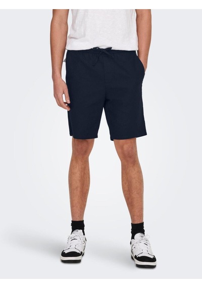 Onslinus 0007 Cot Lin Shorts Noos Erkek Şort Lacivert