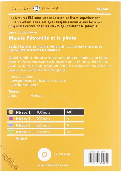 Mamie Petronille Et Le Pirate + Cd French