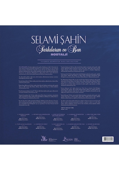 Selami Şahin - Şarkılarım Ve Ben / Nostalji Plak