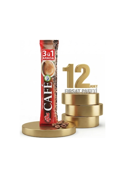 Afia 3ü 1 Arada Kahve Klasik 12x18 Gr Diğer