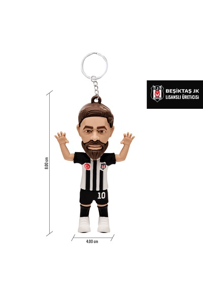 Galia Legends Orkun Kökçü Anahtarlık Beşiktaş Jimnastik Kulübü Lisanslı Ürünü
