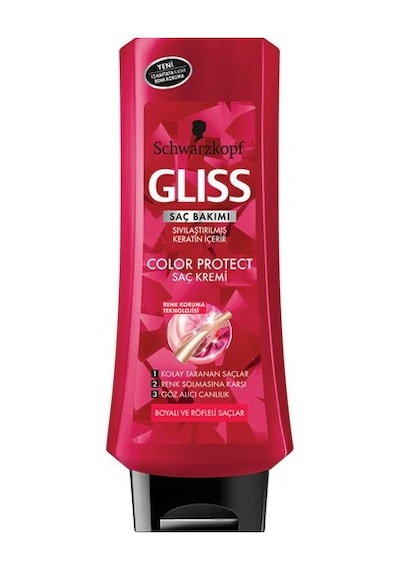 Schwarzkopf Gliss Color Protect Renk Koruyucu Saç Bakım Kremi 400 ML