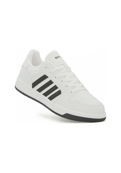 Letao Unisex Günlük Spor Ayakkabı Koşu Yürüyüş Sneaker Beyaz Siyah
