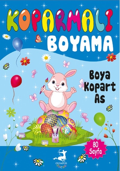 Koparmalı Boyama - 3- Olimpos Çocuk