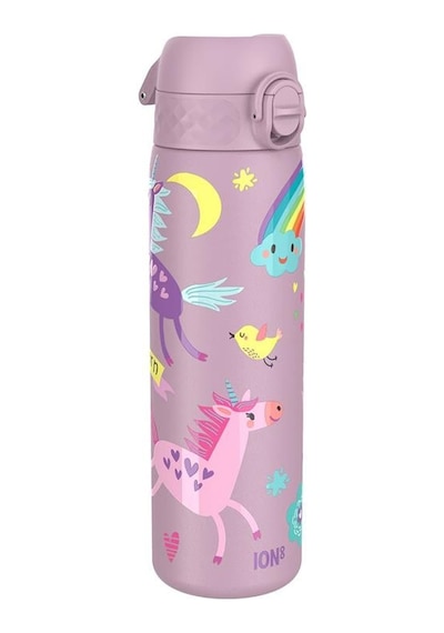 Ion8 - Paslanmaz Çelik İnce Suluk - Unicorn - 600 Ml - Sızdırmaz Çok Renkli
