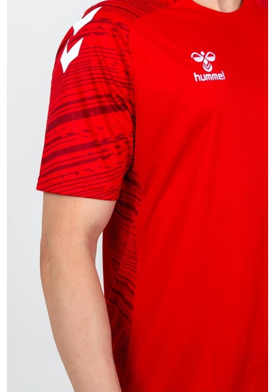 Hummel Line Antrenman Tişört Kırmızı