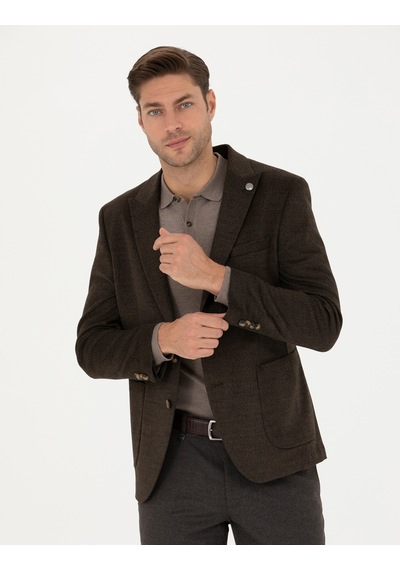 Pierre Cardin Erkek Kahverengi Ceket 50257488-vr029 Kahverengi