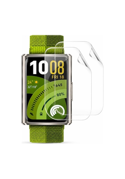 Huawei Band 11 Pro Ekran Koruyucu Tpu Şeffaf Film 2 Adet