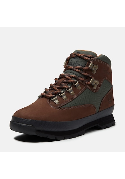 Timberland Euro Hiker Mid Lace Up Erkek Bot-33972 Koyu Kahverengi