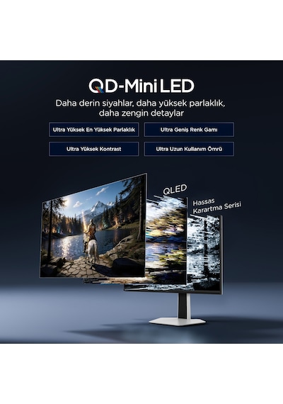 Tcl 27c2a Pro 27 İnç 4k Mini Led Oyuncu Monitörü, Uhd 160 Hz / Fhd 320 Hz, 1 Ms Gtg, Hdr1400, Freesync Premium