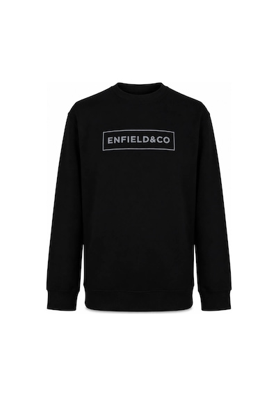 Trender Enjeksiyon Siyah - Beyaz Erkek Sweatshirt 2011
