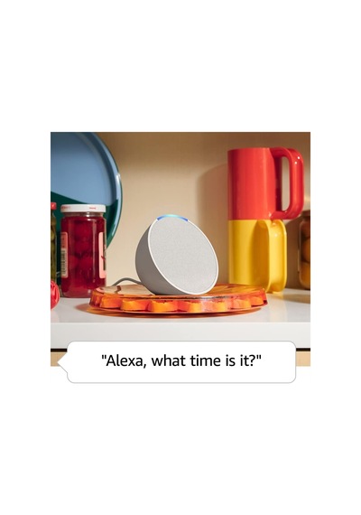 Echo Pop - Tam Ses Kompakt Akıllı Hoparlör - Siyah