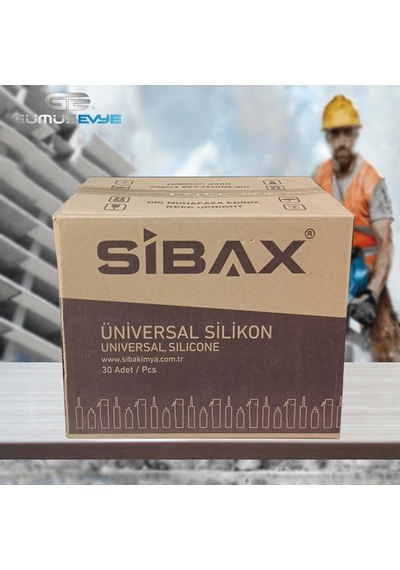 Sibax Silikon (30 Adet 1 Koli) (Beyaz) Beyaz