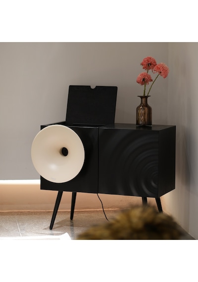 Fennessy Kresling İ7s Beyaz Bluetooth Hoparlörlü 100w Hi-fi Pikap, Plakçalar