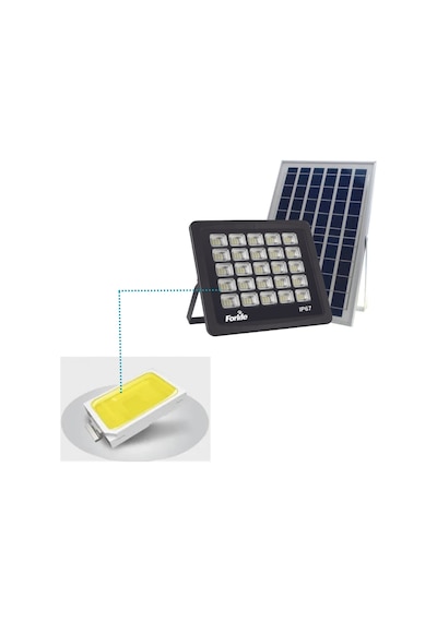 Forlife 250 Watt Güneş Enerjili Solar Projektör