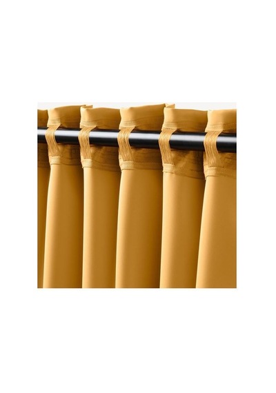Ikea Majgull Fon Perde 145x300 Cm Hardal