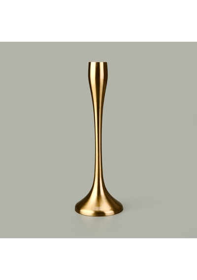 Golden Star Şamdan - Sarı - 17 Cm Çok Renkli
