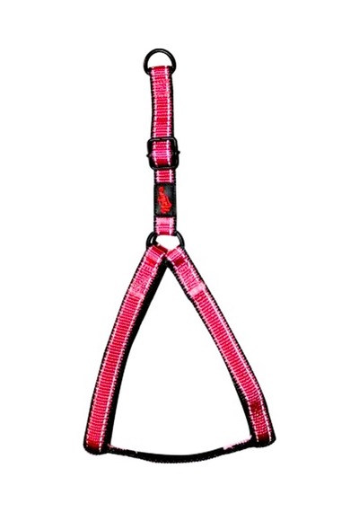 Natura Reflektörlü Köpek Göğüs Tasması M Pembe