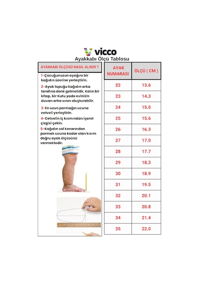 Vicco Tag 346.p25y.202 Lacivert Erkek Çocuk Spor Ayakkabı