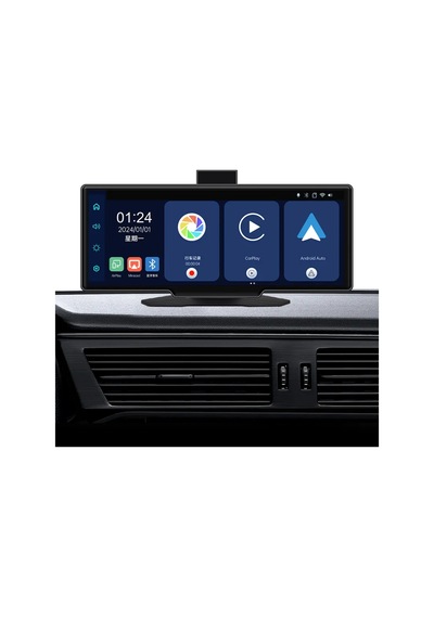10.26inç Dokunmatik Ekran Wifi Bluetooth 4k Carplay Ön-arka Kamerası 1600x600 Çözünürlük Uyumlu