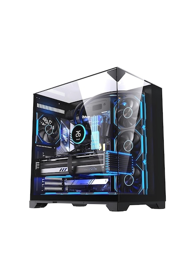 Snt Subzero Plus 7 X Argb Fan Uzaktan Kumanda Midi Tower Atx Siyah Oyuncu Kasası Snt Subzero Plus 7 X Argb Fan Uzaktan Kumanda Midi Tower Atx Siyah Oyuncu Kasası