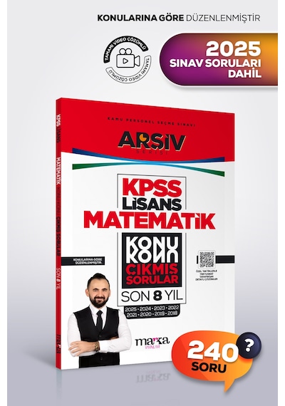 Kpss Lisans Matematik Son 8 Yıl Konu Konu Çıkmış Sorular Tamamı Çözümlü