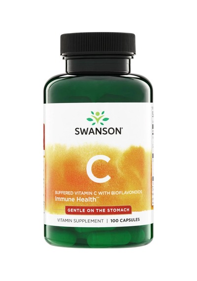 Swanson Nutrition C Vitamini Bioflavonoid İçeren Takviye Edici Gıda 100 Kapsül Gıda Takviye
