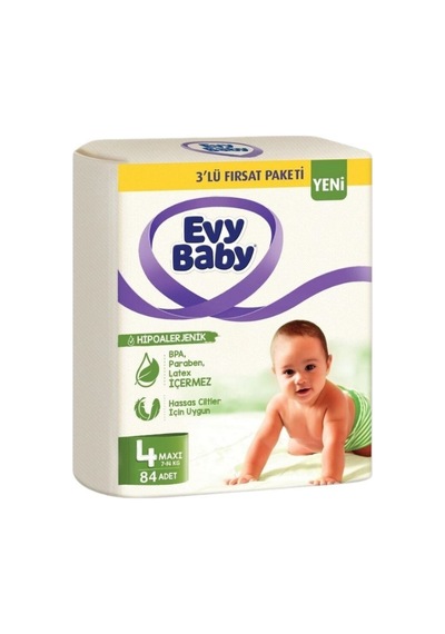 Bebek Bezi Maxi 4 Beden 7-14 Kg 84 Adet 4