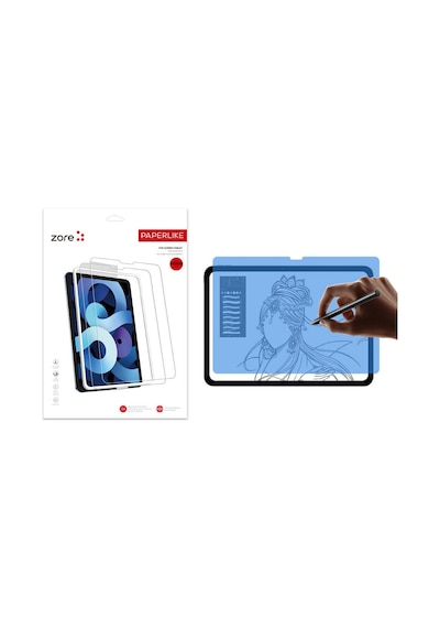 Rba Aksesuar Apple Uyumlu iPad  Pro 13 2024 Rba Paper-like Ekran Koruyucu-şeffaf