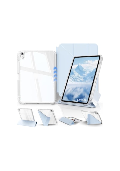 İpad Air 11 İnç M4/m3 Ve Air 4/5 10.9 İnç İle Uyumlu Kapağı Ayrılabilir Mıknatıslı Arkası Sert Kılıf Kapaklı Kılıf