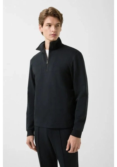 Bogner Fire&ıce Bogner Raven Troyer Lüks Günlük Stil, Erkek Sweatshirt Siyah