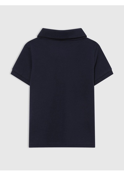 Erkek Bebek Lacivert Gap Logo Polo Yaka T-shirt-6057 Lacivert-002