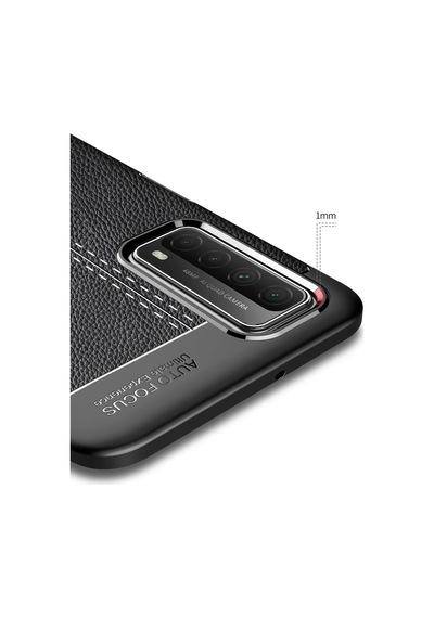 Cosmotex Newface Huawei P Smart 2021 Kılıf Auto Focus Kapak - Kırmızı