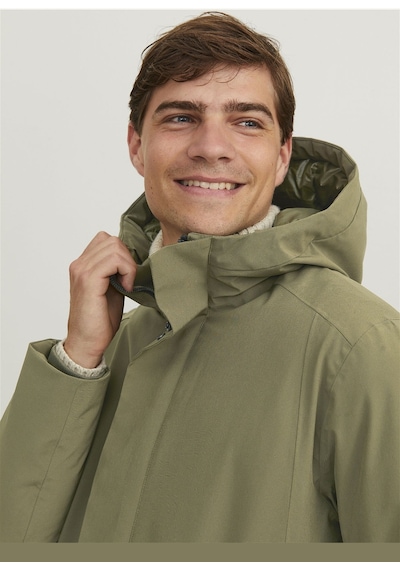 Jack & Jones Su Ve Rüzgar Geçirmez Kapüsonlu Parka - Blakeen 12238561 Grape Leaf Açık Kahverengi Jack & Jones Su Ve Rüzgar Geçirmez Kapüsonlu Parka - Blakeen 12238561 Grape Leaf Açık Kahverengi