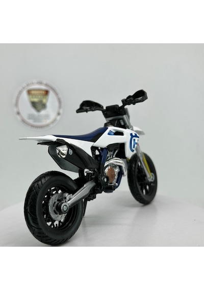 Husqvarna Fs 450 1:18 Diecast Model Motosiklet Detaylı Metal Maketna