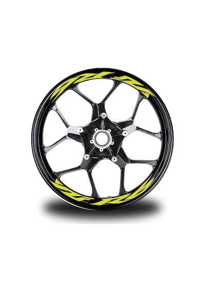 Yzf R6 Yazılı 8Li Jant Içi Yazı Sticker Etiket