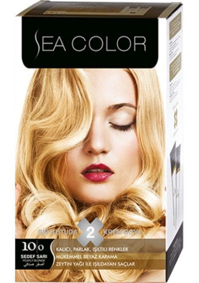 Sea Color Saç Boyası Sedef Sarı 10/0 8698753382065 Sedef Sarı