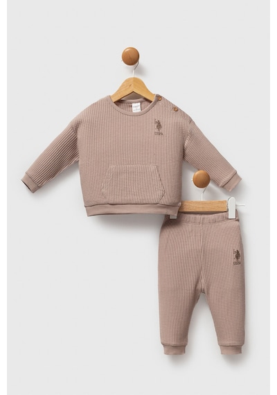 U.S. Polo Assn. U.s. Polo Assn Erkek Bebek Kahverengi Takım Kahverengi