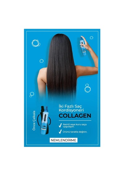Jenerik Kolajen Çift Fazlı Kondisyoner Fön Suyu 240 Ml - Mrfs