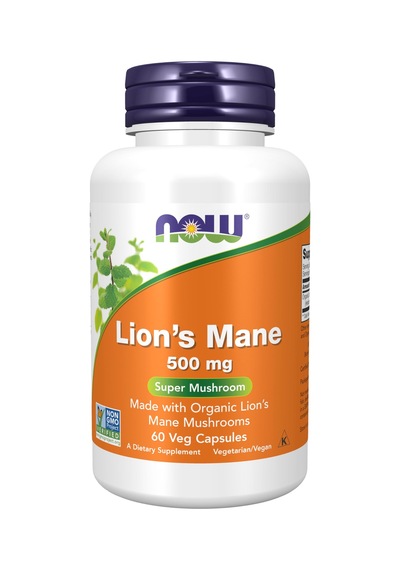Now Foods, Lion's Mane Aslan Yelesi ı 500 Mg, 60 Veggie