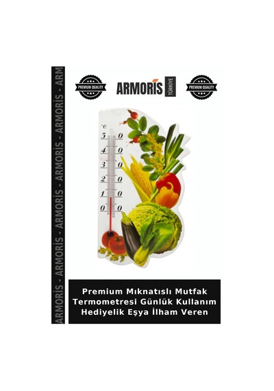 Premium Mıknatıslı Mutfak Termometresi Günlük Kullanım Hediyelik Eşya İlham Veren