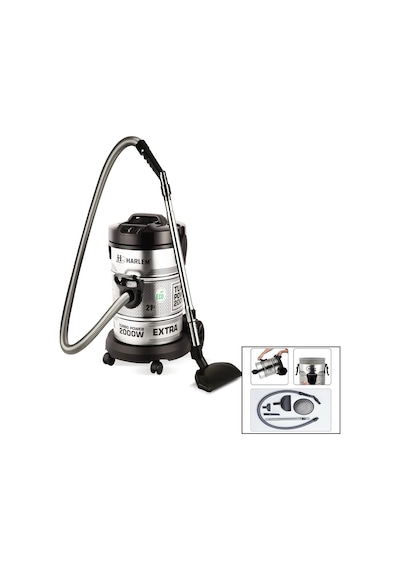 Torbasız - Kuru Vakumlu - Metal Kasa Elektrikli Süpürge 21lt - 2850w Hsv-622dvc