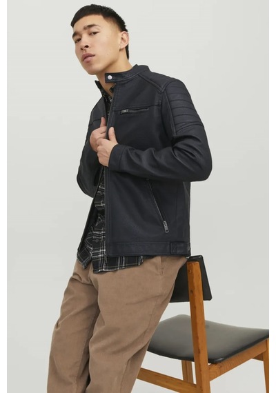 Jack & Jones Jjerocky Erkek Ceket Siyah