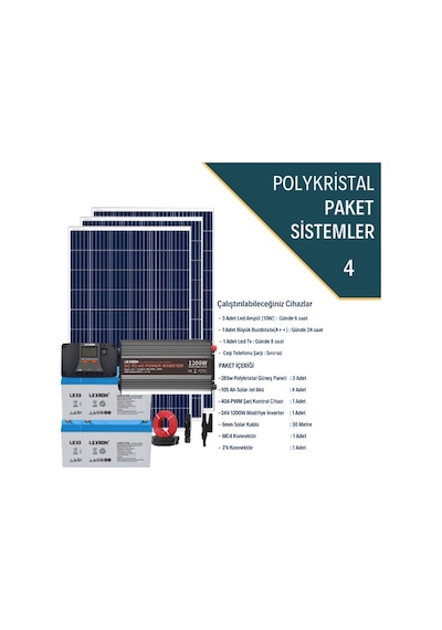 Polykristalli Büyük Buzdolabı Paketi Paket 4