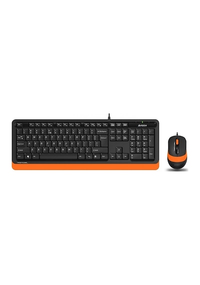 A4 TECH F1010 USB Q Trk Optik Mouse Klavye Seti